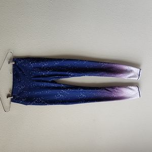 Fabletics ombre bird print leggings Define PowerHold High-Waisted Leggings